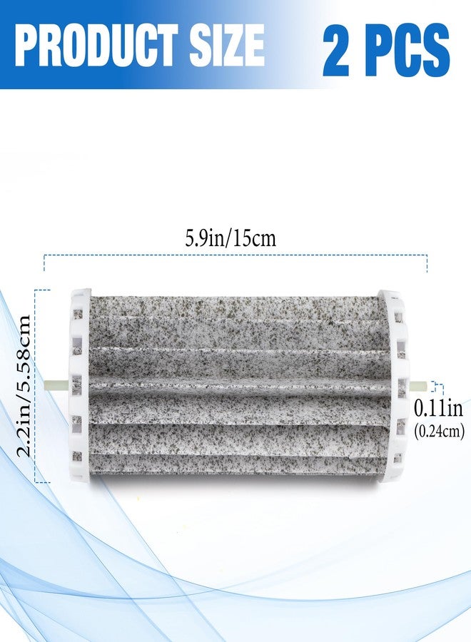 Funria Bio Wheel Aquarium Filter Compatible with Marineland Penguin 200B 350B Bio-Wheel Power Filter Replacement Parts for 200 350 Assembly Biowheel Fish Tank Hang On Filter Part PRBW2350B (2 Pack) - Image 2